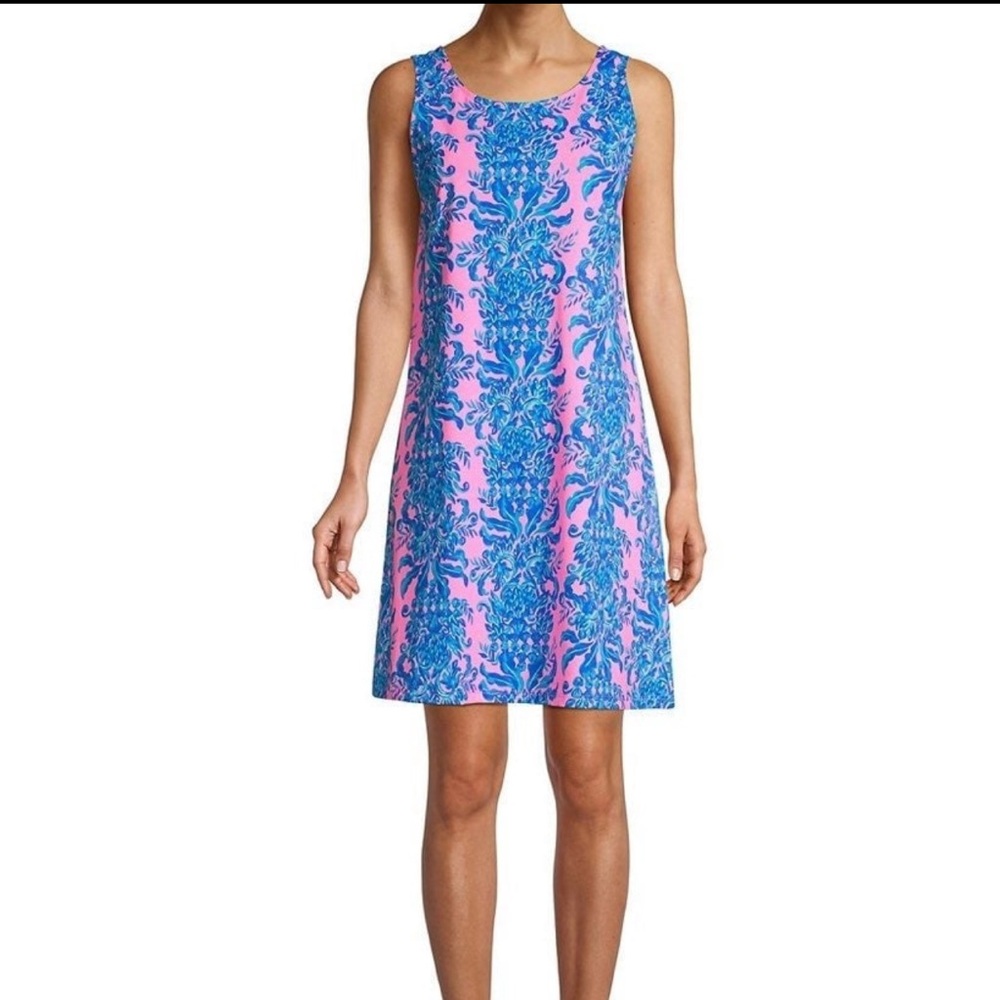 Lilly Pulitzer Kristen Crisscross Back Swing Dress Size 00